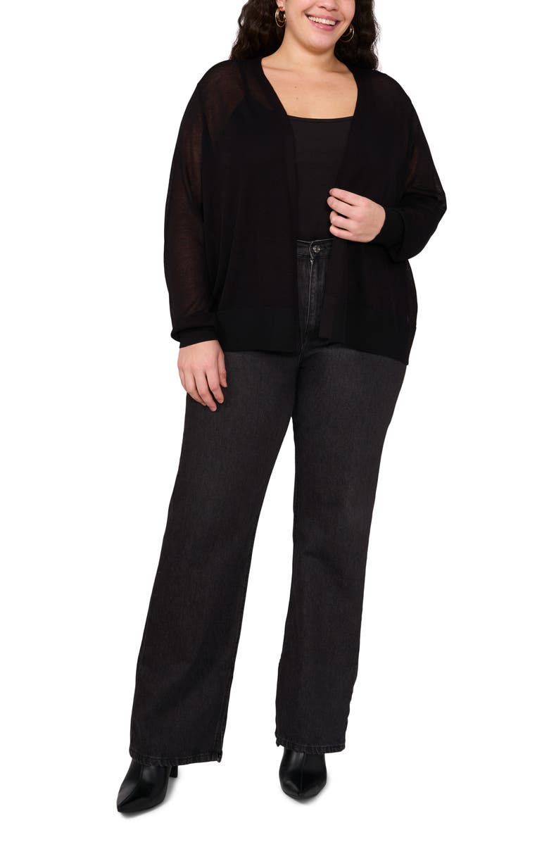 Vince Camuto Tissue Knit Cardigan, Alternate, color, 