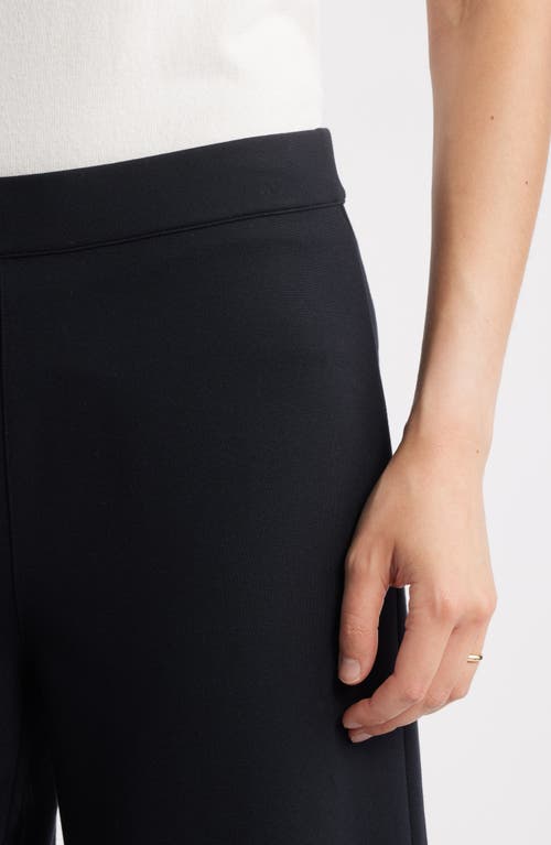Caslonr Caslon(r) High Waist Wide Leg Ponte Pants In Black