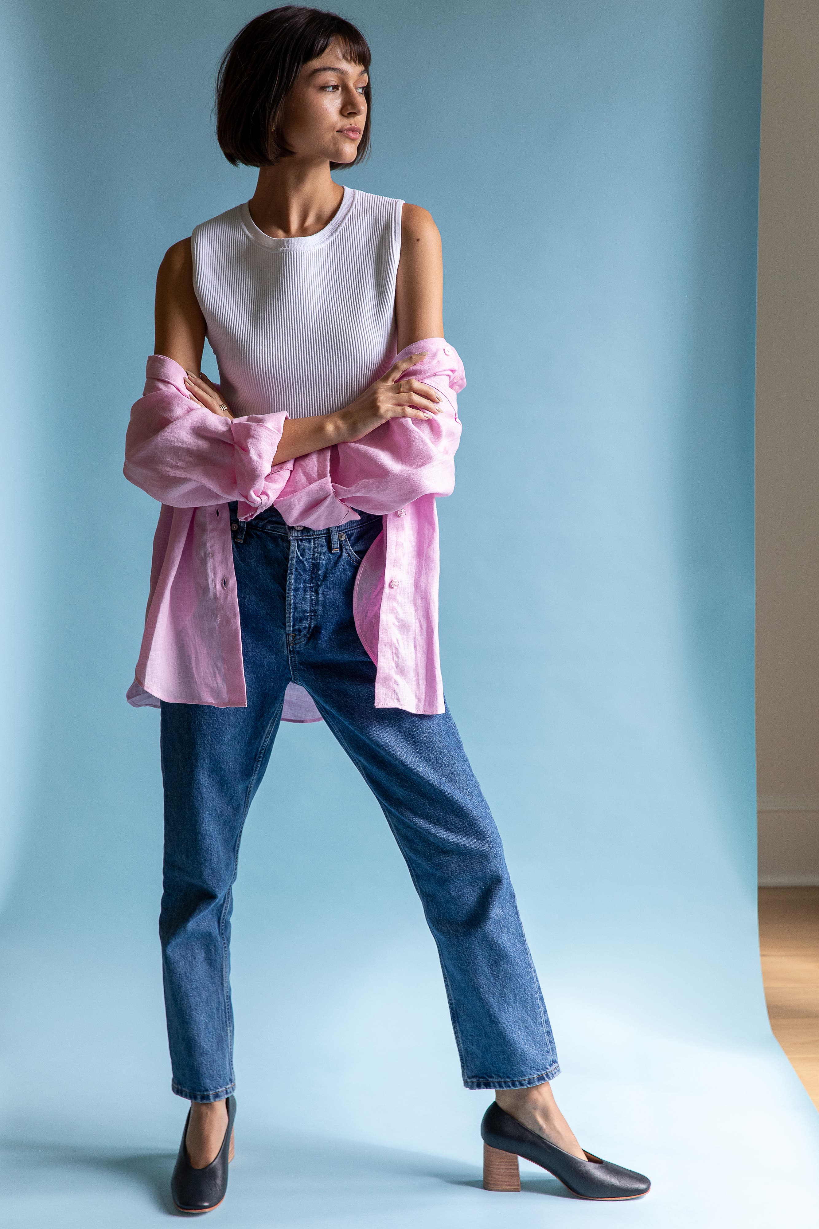 Huma Blanco Salvador Block Heel Pump, Alternate, color, Coal