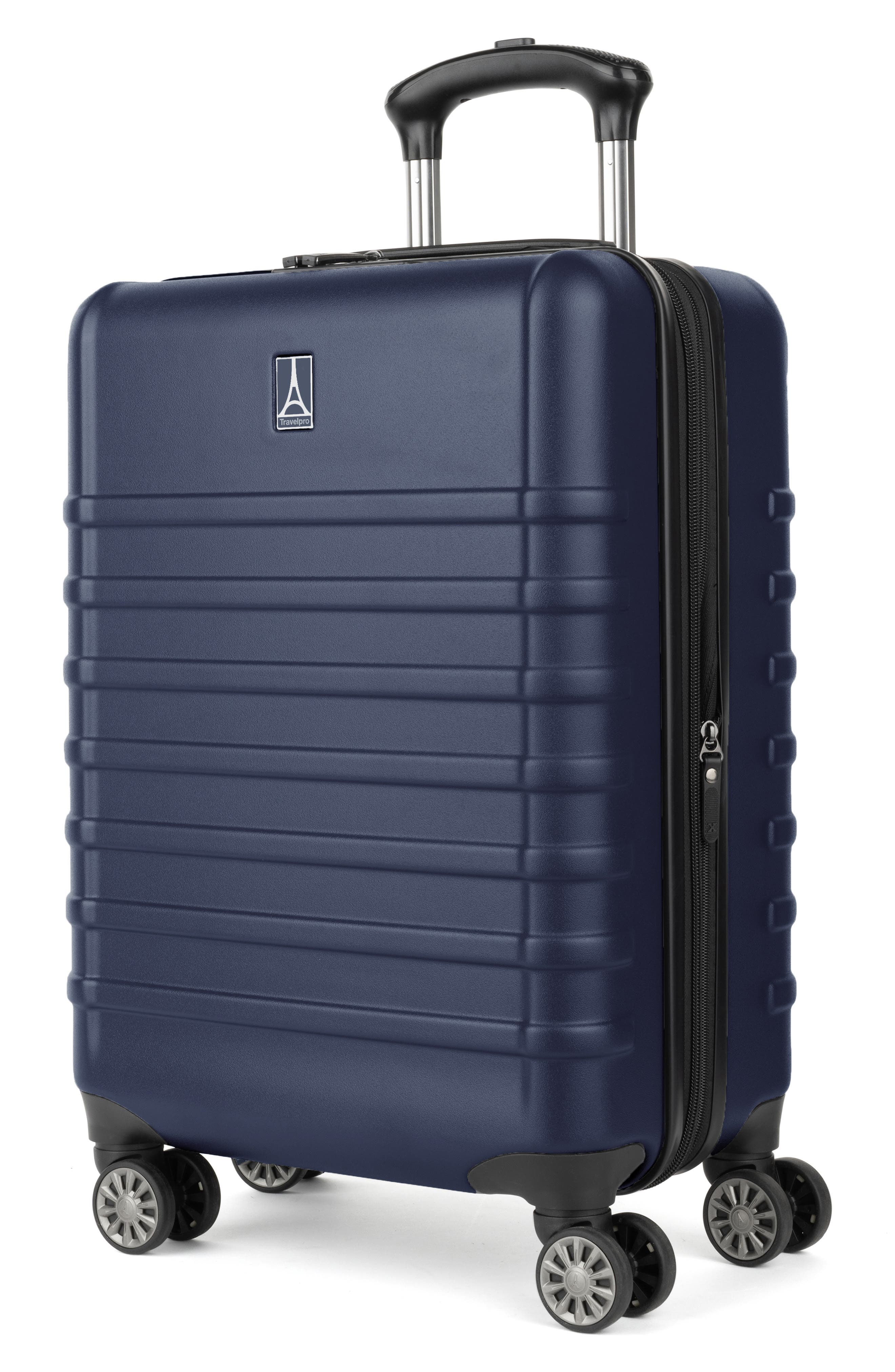 TRAVELPRO Rollmaster Lite 2 20-Inch Expandable Carry-On Luggage, Alternate, color, Navy Matte