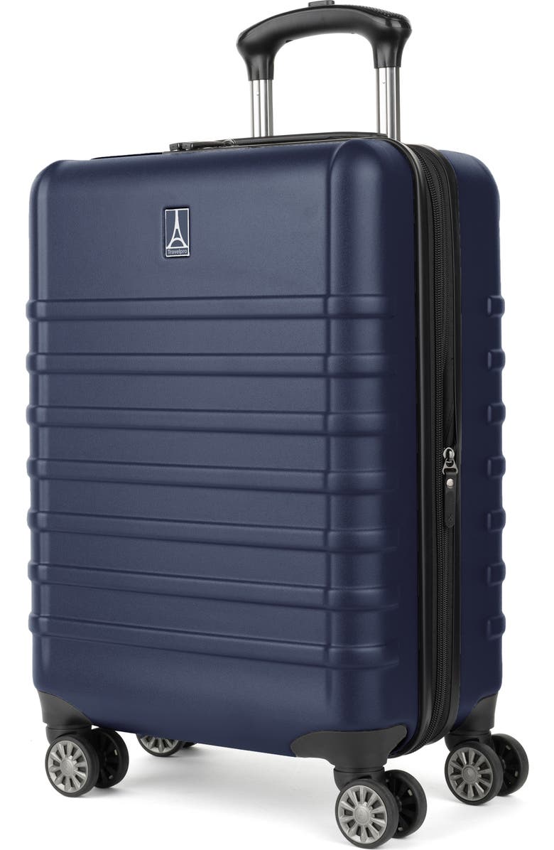 TRAVELPRO Rollmaster Lite 2 20-Inch Expandable Carry-On Luggage, Alternate, color, Navy Matte