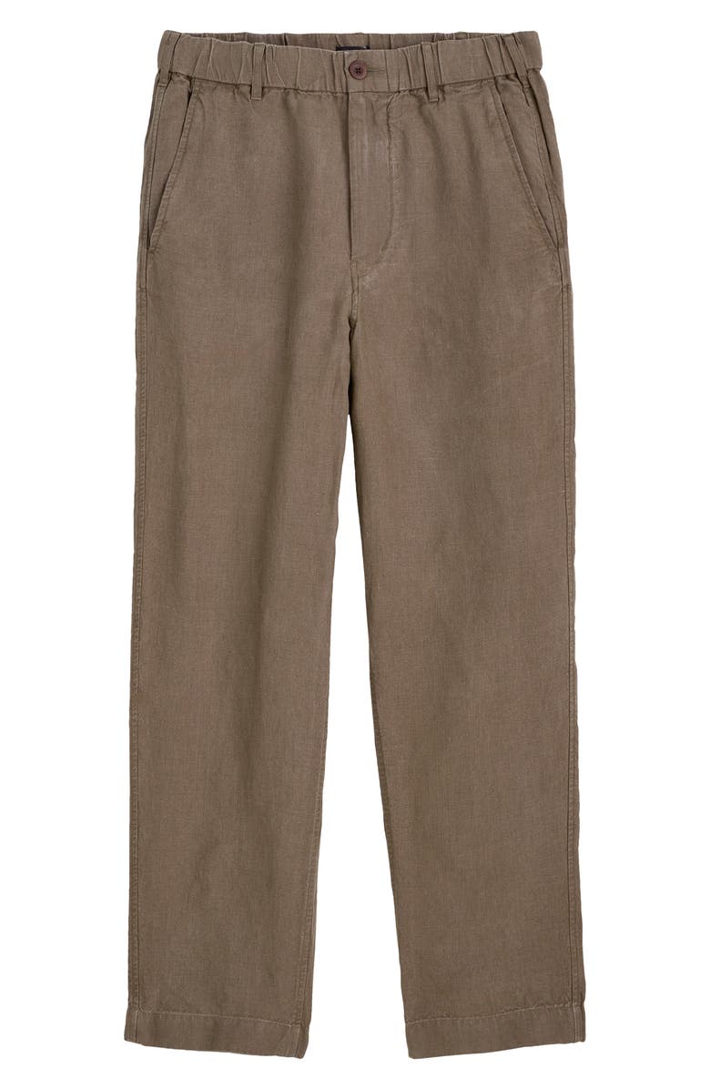Madewell Linen Pull-On Pants, Alternate, color, 