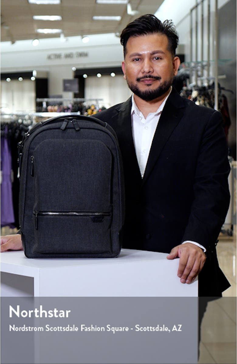 Bradner Nylon Tricot Laptop Backpack, sales video thumbnail