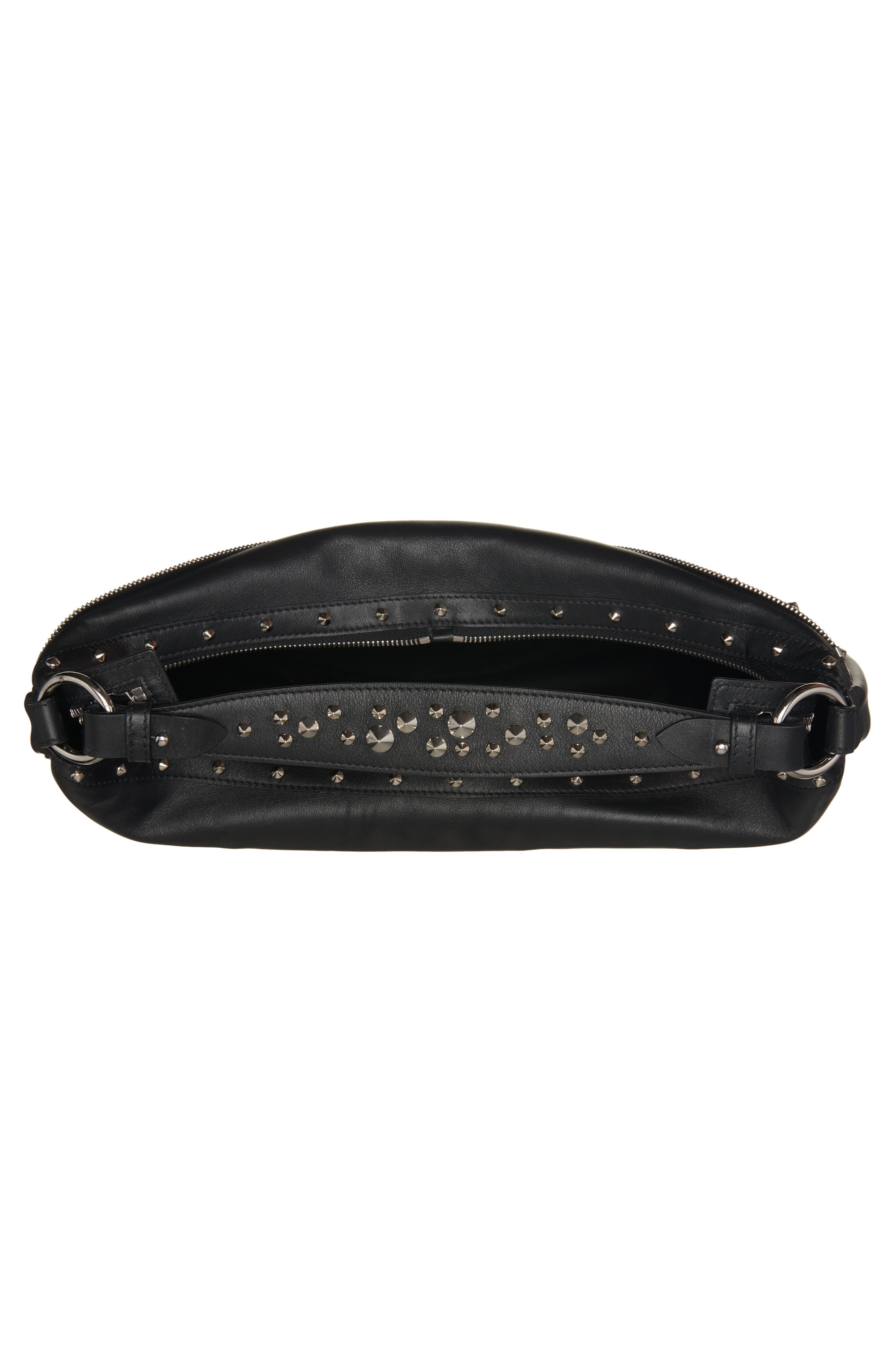 Versace Small La Medusa Archive Hobo Bag, Alternate, color, 