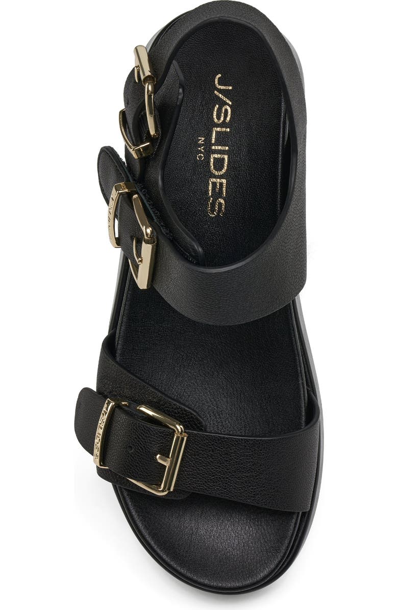 ZZDNU JSlides Footwear Brooke Platform Sandal, Alternate, color, Black