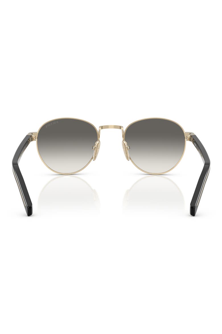 49mm Gradient Phantos Sunglasses, Alternate, color, PALE GOLD