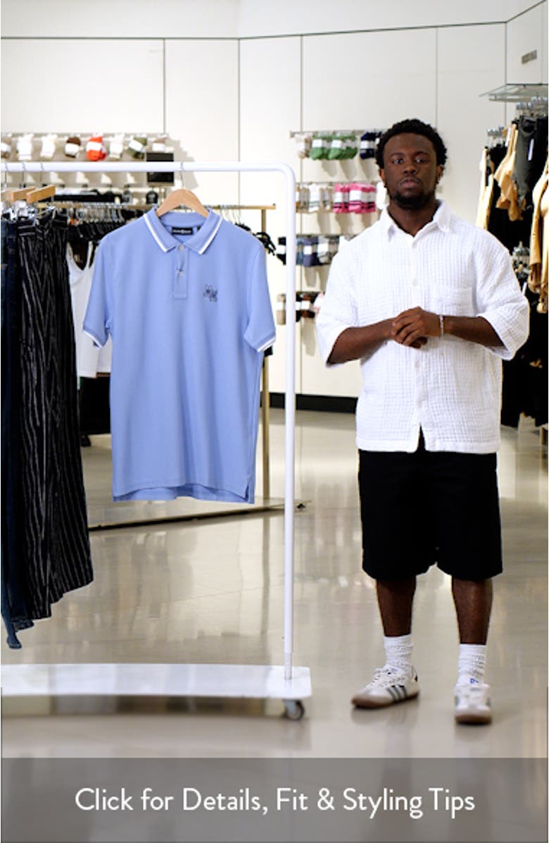 Elliot Pima Cotton Piqué Polo, sales video thumbnail