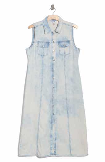 DKNY Jeans Sleeveless Denim Maxi Dress