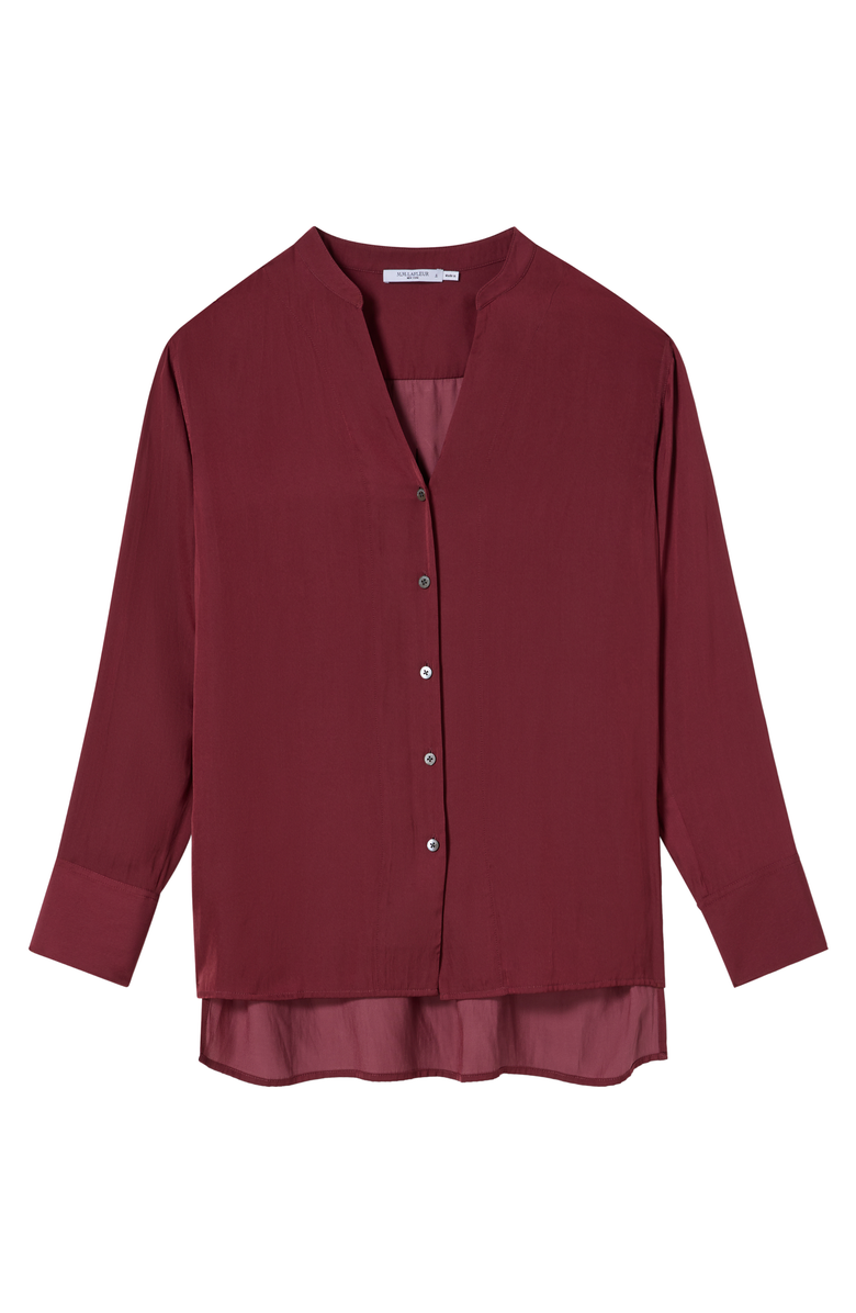 M.M.LaFleur Juliette V-Neck Top - Eco Drape, Alternate, color, 