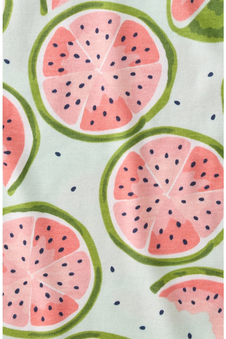 Shadow Organic Cotton Romper, Alternate, color, ONE IN A MELON