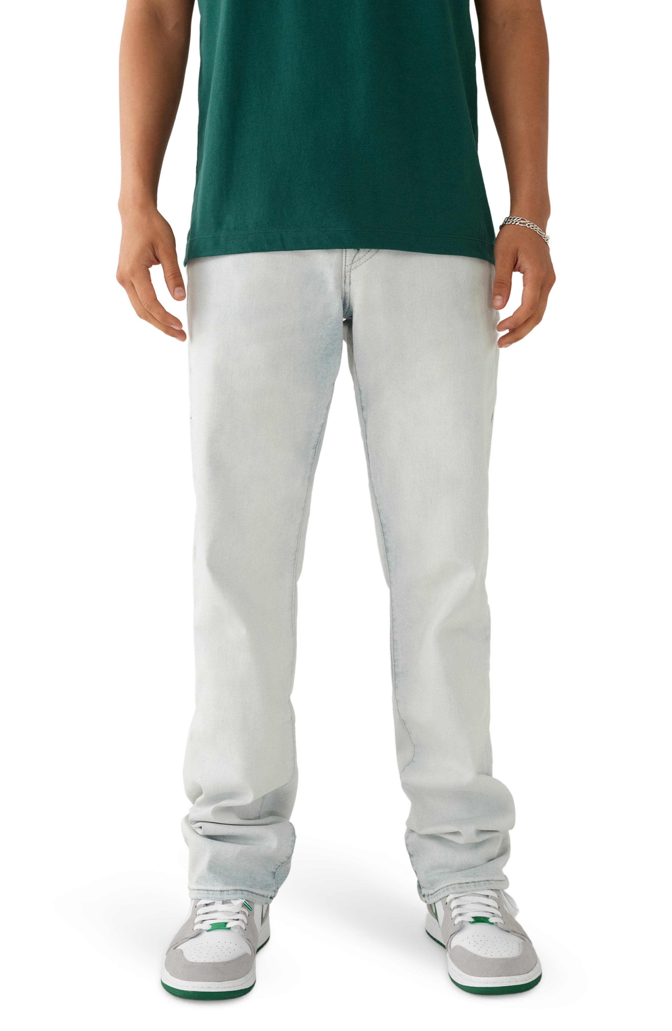 Ricky Racks Woman True Religion Ricky Snap Straight Leg Jeans (Men) | Nordstromrack