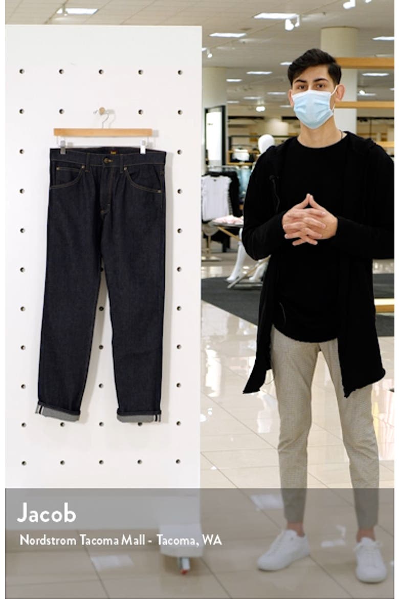 Regular Straight Leg Jeans video