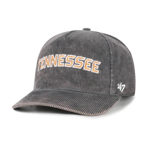 Men's '47  Gray Tennessee Volunteers Reclaim Snow Wash Corduroy Hitch Adjustable Hat