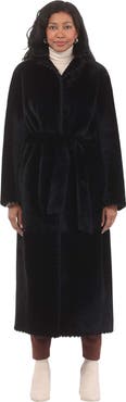 GORSKI Reversible Genuine Shearling Long Coat