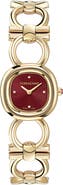 FERRAGAMO Double Gancini Bracelet Watch, 25mm