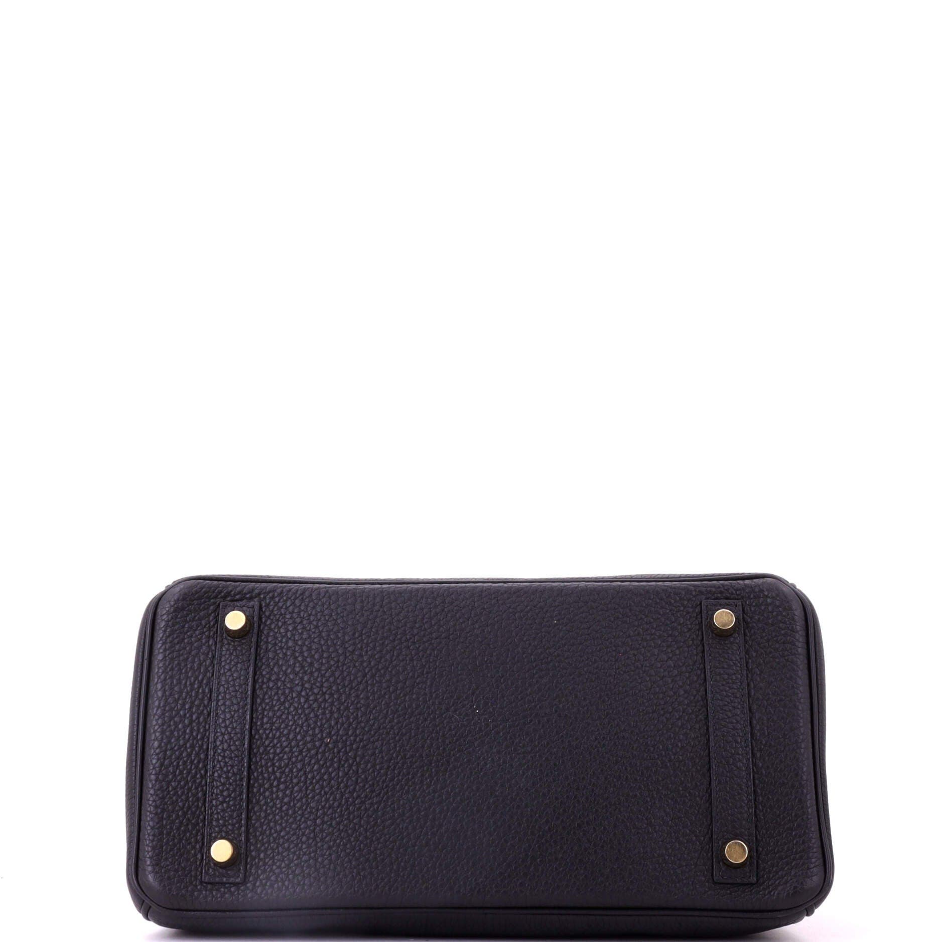 Birkin Handbag Black Togo with Gold Hardware 30, Alternate, color, Black
