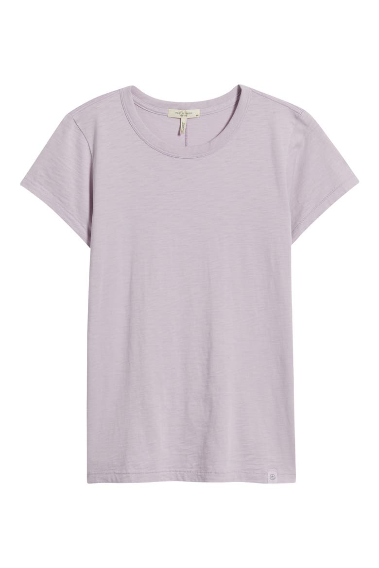 The Slub Cotton T-Shirt, Alternate, color, LAVENDER