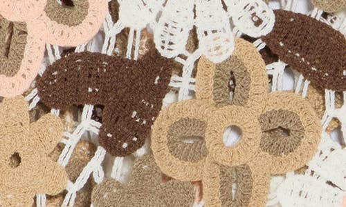 COTTON EMPORIUM COTTON EMPORIUM FLOWER PATCH CROCHETED TANK