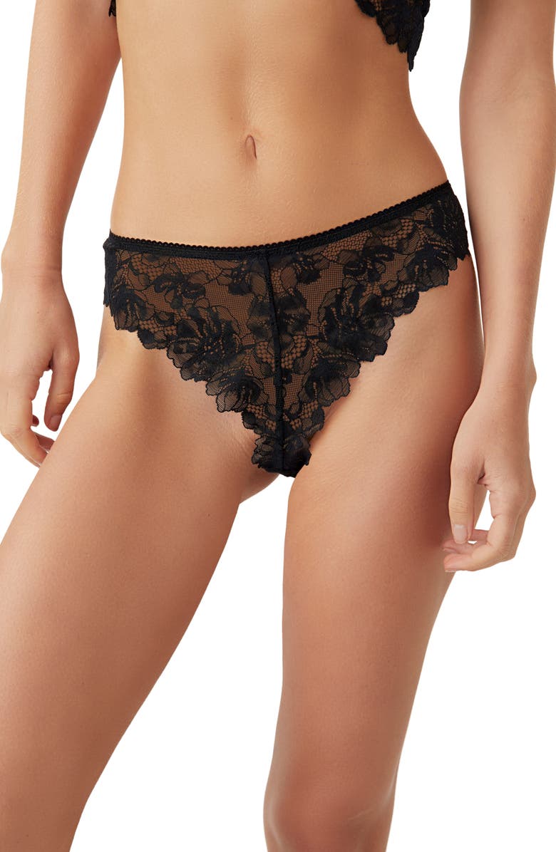 Free People Intimately FP Suddenly Fine Cutout Thong, Main, color, 
