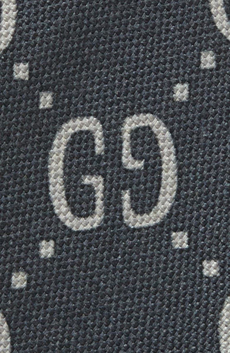 Gucci Mantisin GG Logo Tie, Alternate, color, 