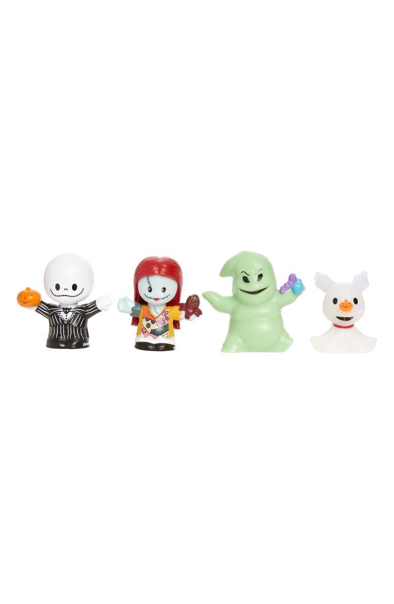 FISHER PRICE x Disney Little People Collector<sup>™</sup> Tim Burton's 'The Nightmare Before Christmas' Set of 4 Figurines, Main, color, 