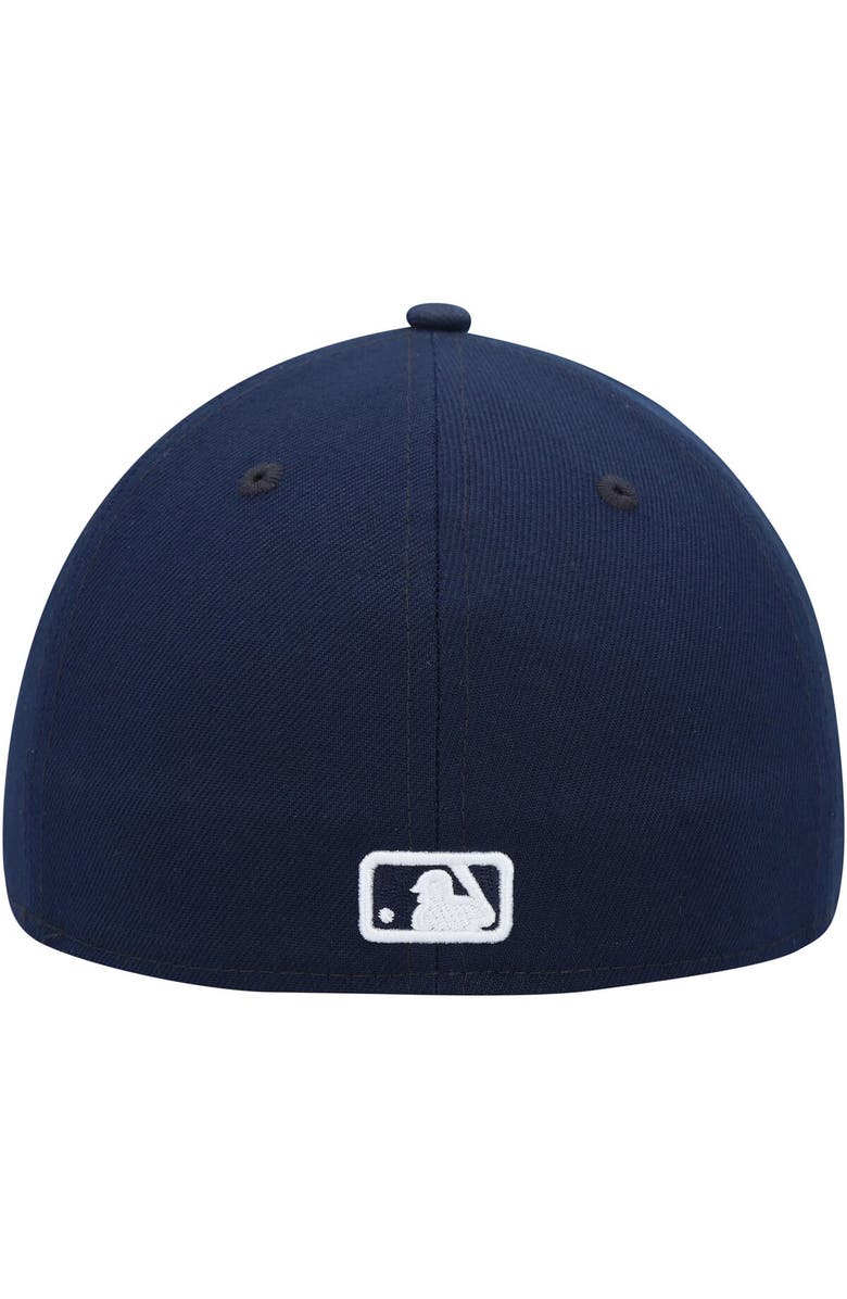 New Era Men's New Era Navy Los Angeles Dodgers Oceanside Low Profile 59FIFTY Fitted Hat, Alternate, color,
