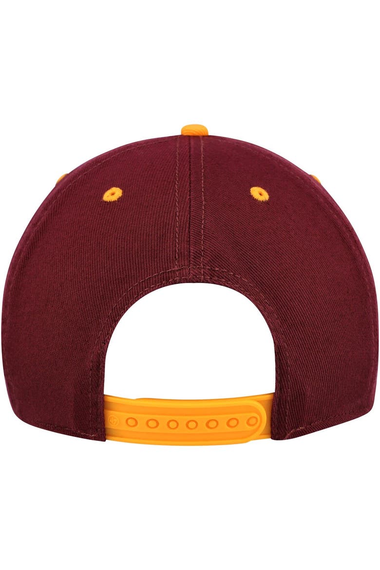 Men's '47 Maroon Minnesota Golden Gophers Double Header Hitch Adjustable Hat, Alternate, color, Maroon