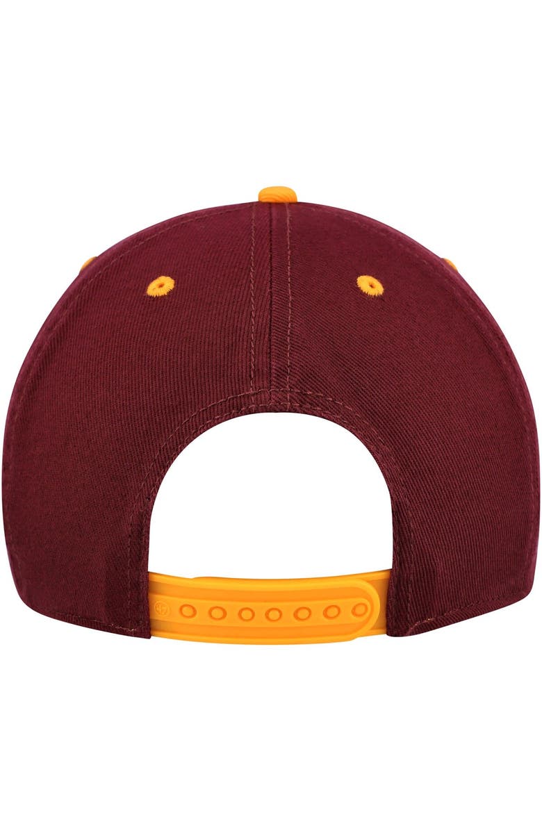 '47 Men's '47 Maroon Minnesota Golden Gophers Double Header Hitch Adjustable Hat, Alternate, color, Maroon