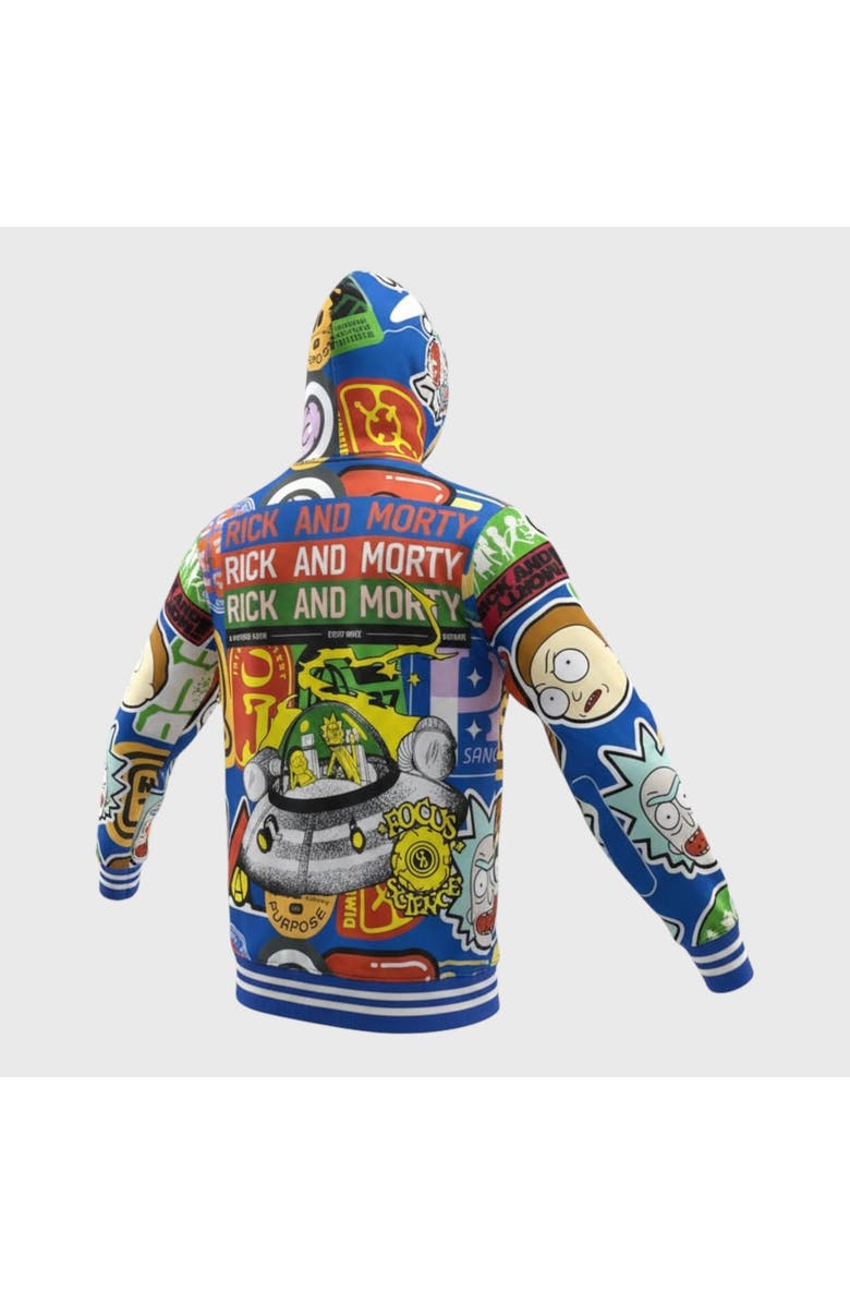 Members Only Rick and Morty All Over Print Hoodie, Alternate, color, 