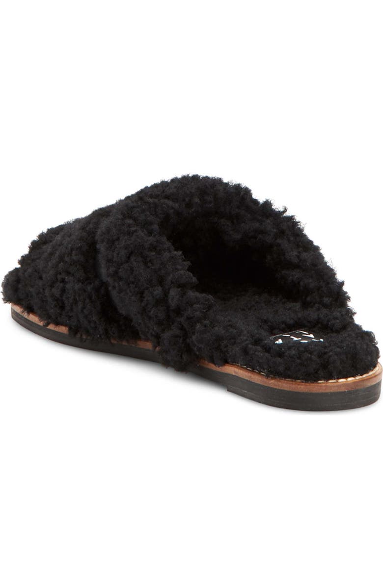 Aquatalia Alina Genuine Shearling Slipper, Alternate, color,