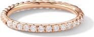 David Yurman Cable Pavé Band Ring with Diamonds