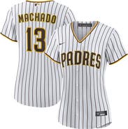 Nike Women's Nike Manny Machado White/Brown San Diego Padres Home Replica Player Jersey