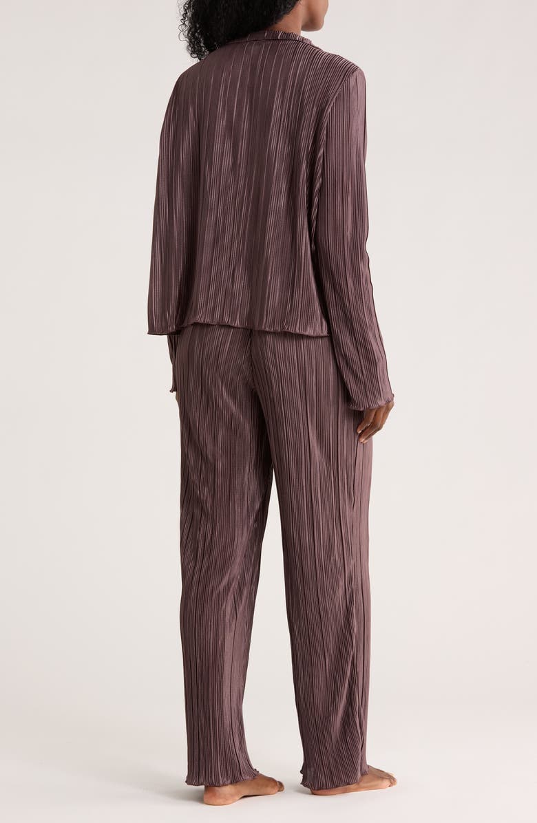 Danskin Notch Collar Pajamas, Alternate, color, Nightfall