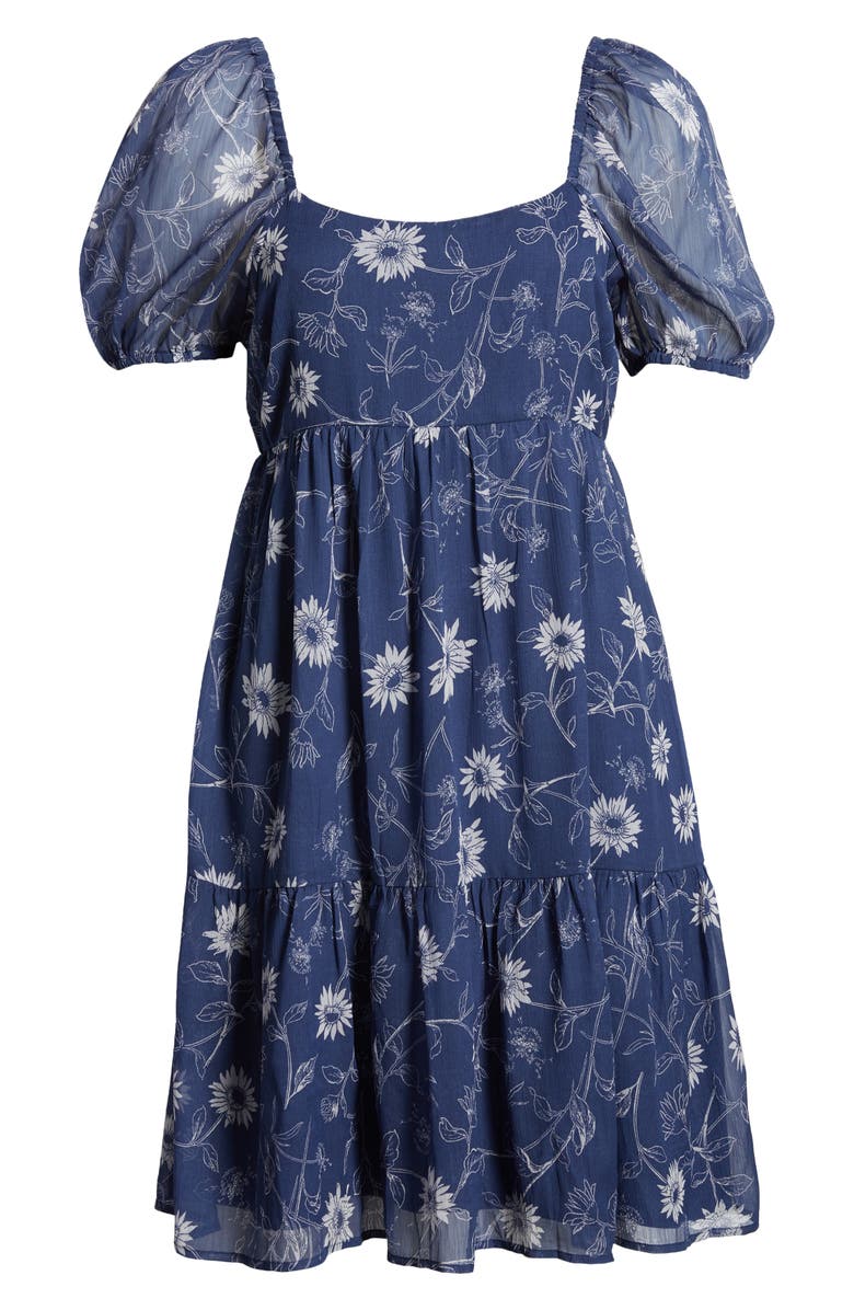 BP. Short Sleeve Tiered Dress, Alternate, color, 