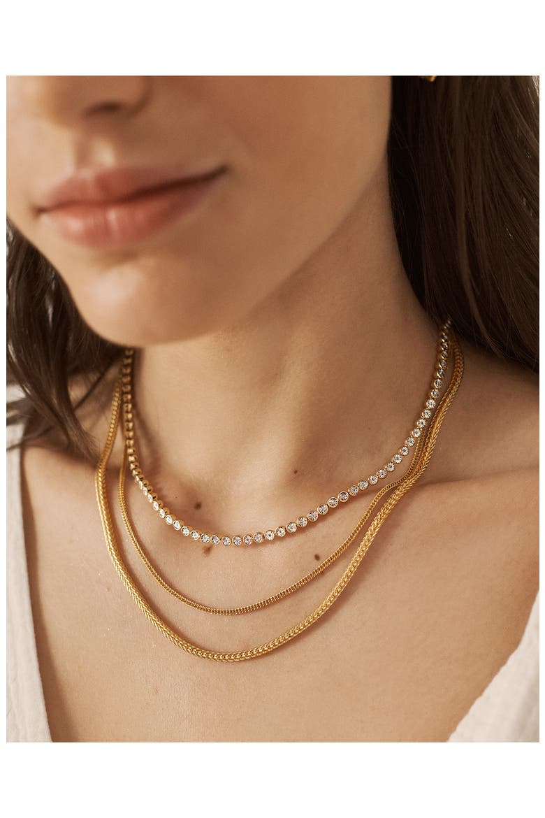 Juno Chain Necklace, Alternate, color, 18CT GOLD VERMEIL/ SS