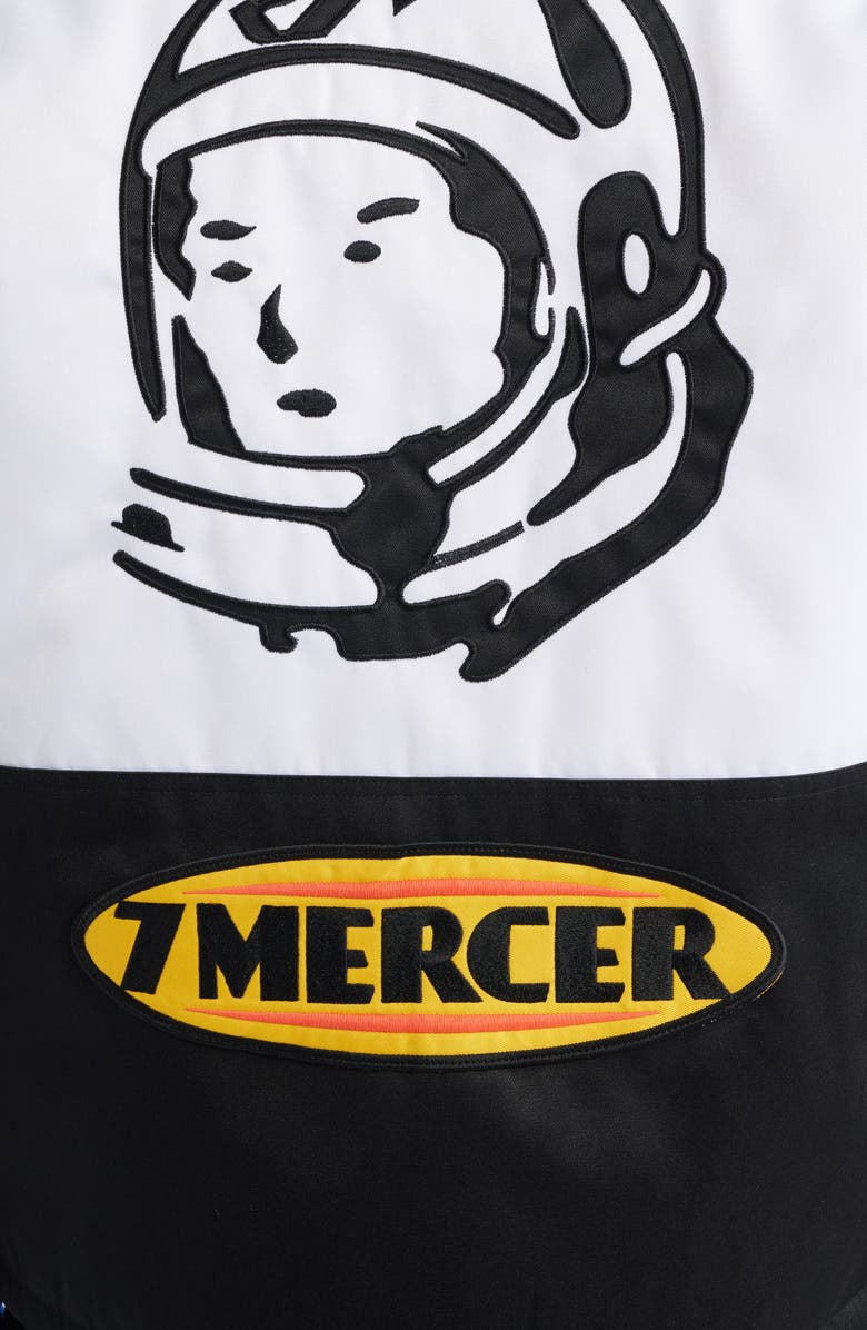 Billionaire Boys Club Mercer Motorcycle Jacket, Alternate, color, White