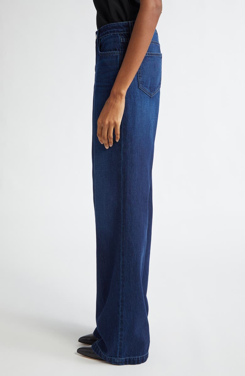 L'AGENCE Clayton High Waist Wide Leg Jeans, Alternate, color,