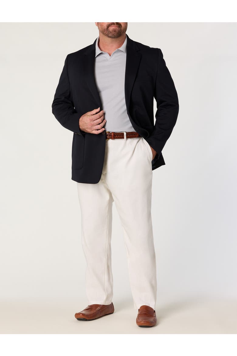 Big & Tall Classic Knit Sport Coat, Alternate, color, BLACK