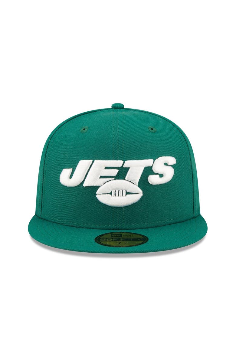 Men's New Era  Green New York Jets Elemental 59FIFTY Fitted Hat, Alternate, color, Green
