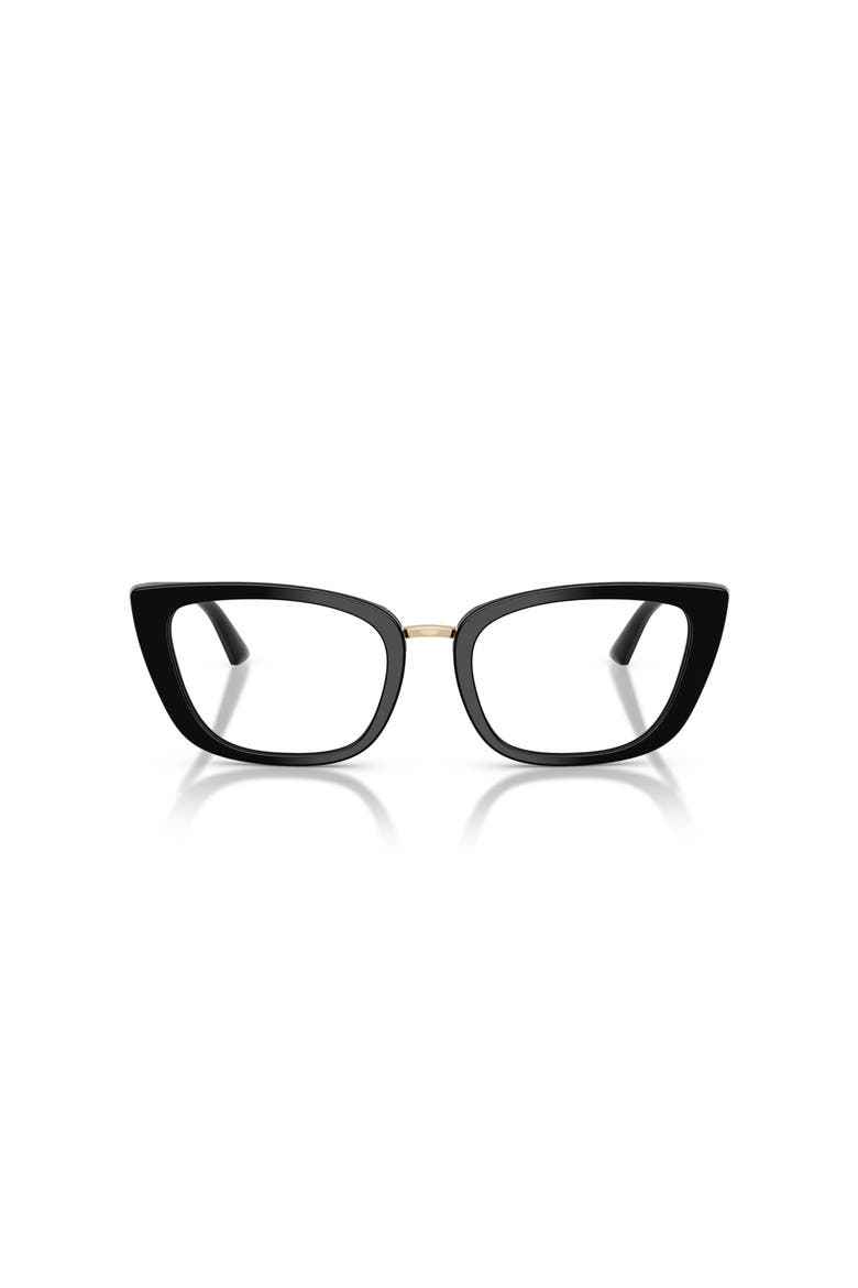 54mm Cat Eye optical glasses, Alternate, color, Black