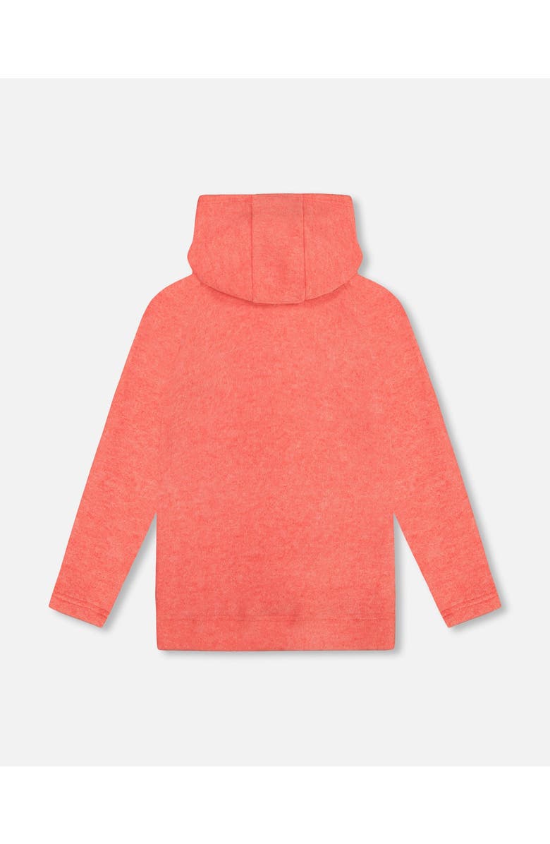 Deux par Deux Ultra Soft Hooded Tunic, Alternate, color, Coral