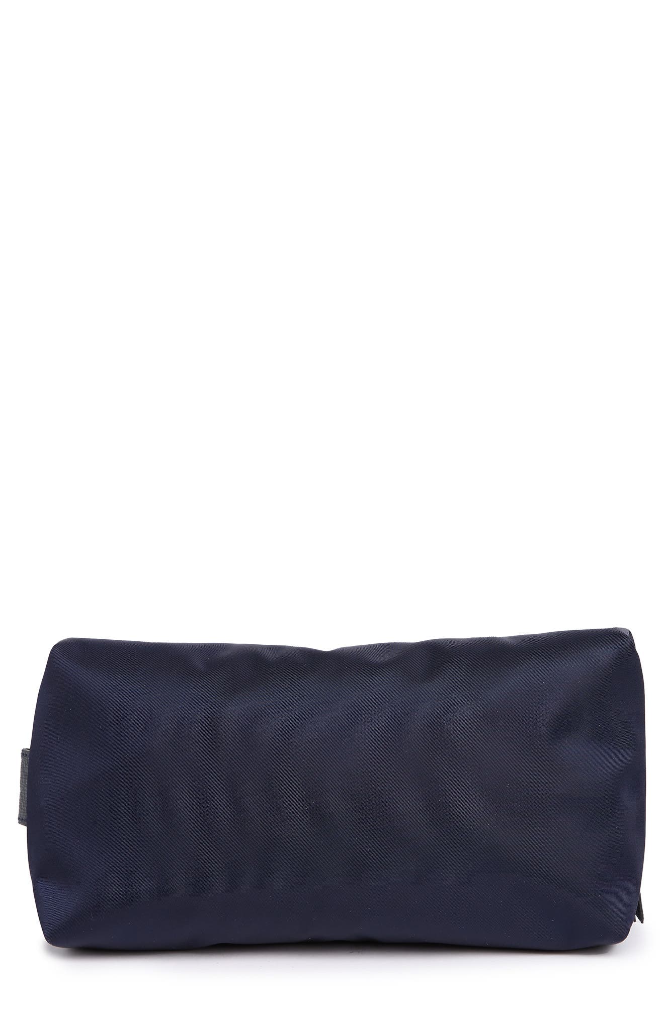 Longchamp Le Pliage Neo Cosmetic Bag, Alternate, color, Navy
