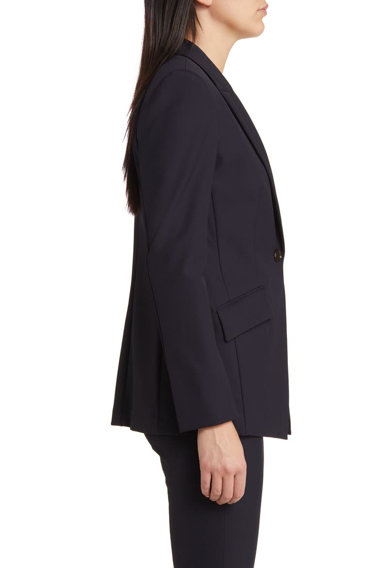 Jabinalah One-Button Performance Blazer, Alternate, color, DK BU