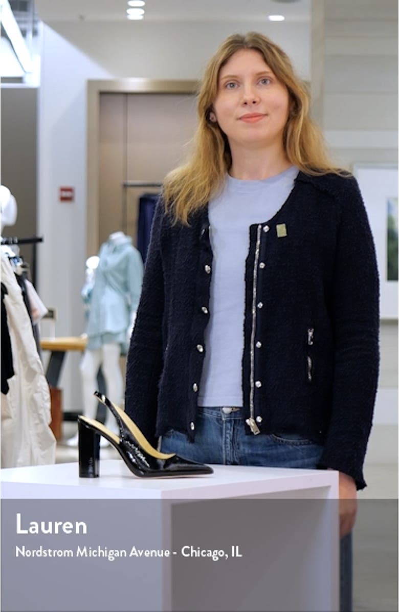 Noula Slingback Pointed Toe Pump, sales video thumbnail