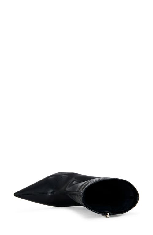 Azalea Wang Gryffon Pointed Toe Bootie In Black