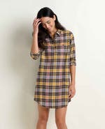 Toad & Co Re-Form Popover Long Sleeve Dress