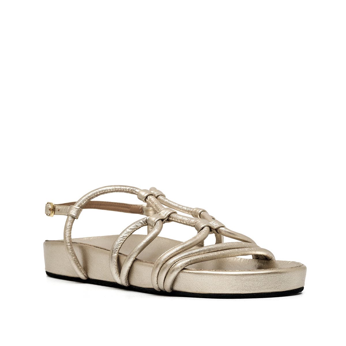 ALTA Flora Sandals, Alternate, color, Gold