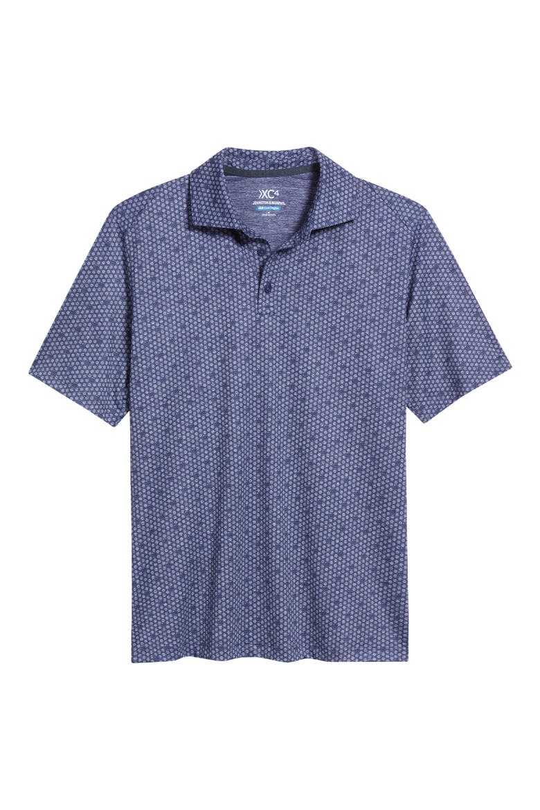 XC4® + Cool Degree™ Geo Print Performance Golf Polo, Alternate, color, ICON/ NAVY