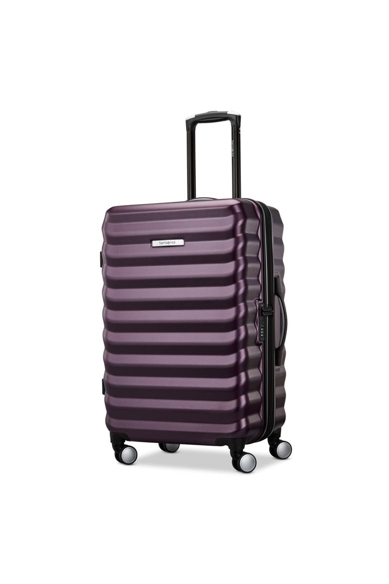 Element Hardside Expandable 2 Piece (21"/24") Luggage Set, Alternate, color, Dusk Purple