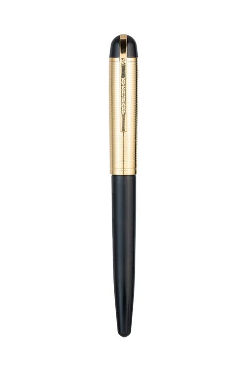 Skyline Black Gold Rollerball Pen